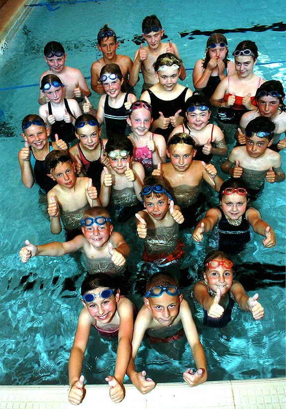 Sponsored swim at Poseidon Swim School 